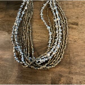 Necklace casual boho would be cute with jeans Unique rare classy weddings cute